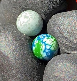 Earth and Moon Planetary Pearls