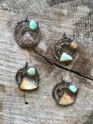 Image of Mountain Moon Pendant #1