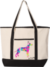 Great Dane Canvas Tote | Great Dane of a Different Color