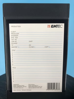 Image of Emtec ADAT4016BIT - ADAT 40 Minute 16 BIT Formatted Digital Audio Tape *3 Pack