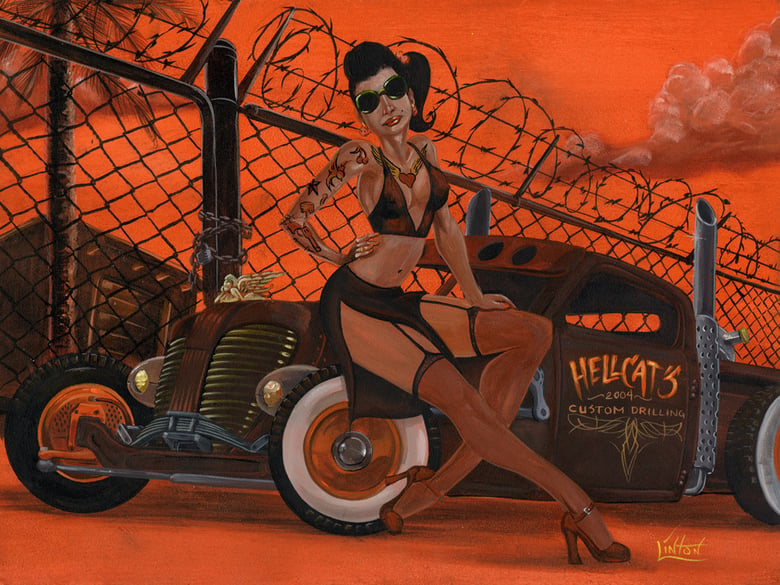 Image of "Hell Cat's" by JR Linton
