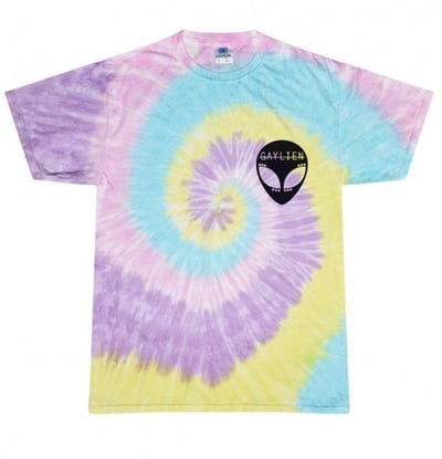 Image of JELLY BEAN SPIRAL T-SHIRT
