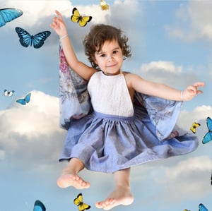 Image of SALE Butterfly Wing Dress - 3T