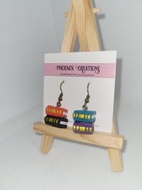 Image 4 of 3D Book Earrings