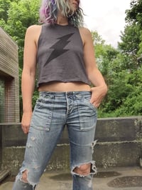 Image of Lightning Bolt Cropped Tank