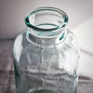 Ancien bocal en verre épais 5 litres modèle "Fernand"