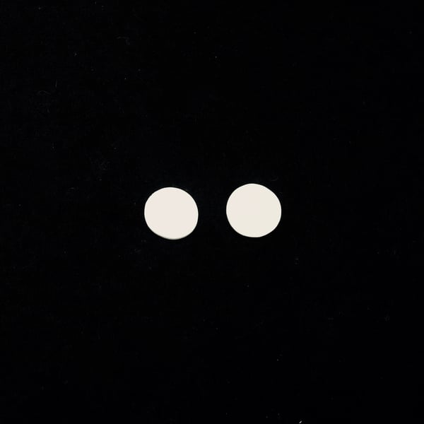 Image of Mini Moon Stud Earrings 4