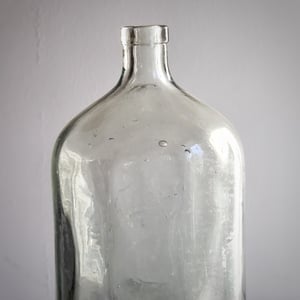 Ancienne petite bouteille à eau de seltz 23 cm