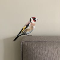 Image 3 of Gertie Goldfinch ~ Removable Wall sticker