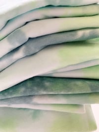 Image 4 of WILD CHILD TEE (GREEN + BLUE TIE-DYE)