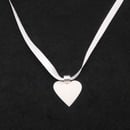 Image 2 of Love Heart Pendant for a Bridesmaid