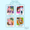 Theme Park Acrylic Keychains