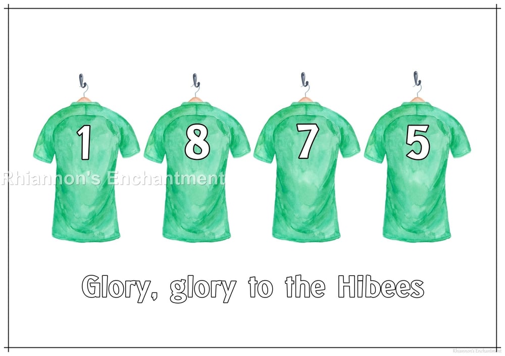 Hibernian 1875 Prints - Football