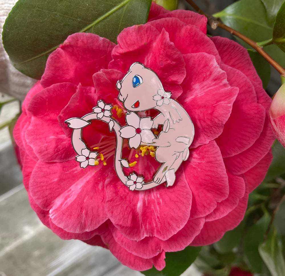 Image of Mew among the Cherry Blossoms 