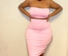 Pink and Orange Tube Two Piece 