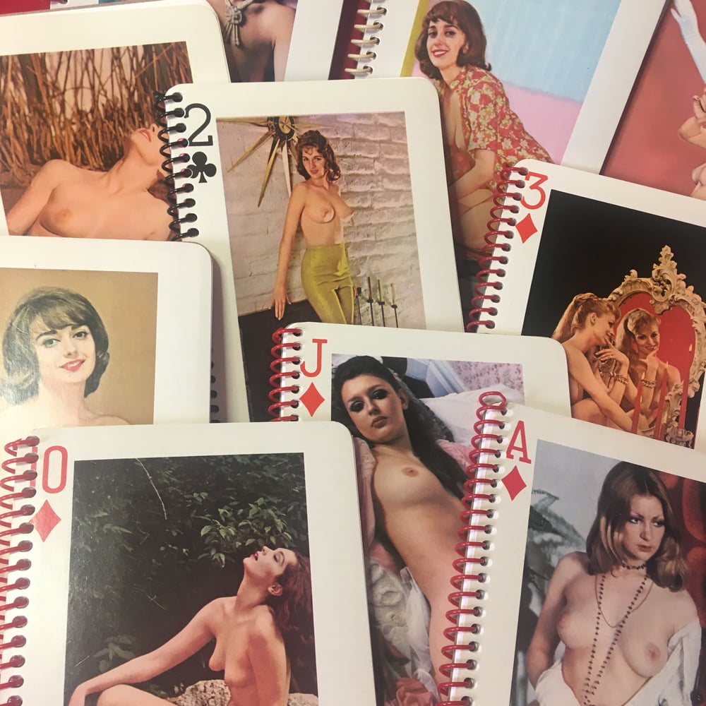 Nude Pin-Up Jumbo Notebook