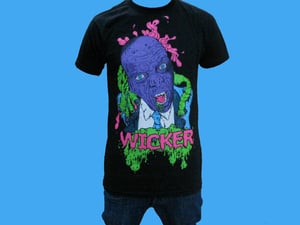 Image of WICKER ZOMBIE TEE BLACK