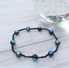 Aurora Black Beaded Bracelet