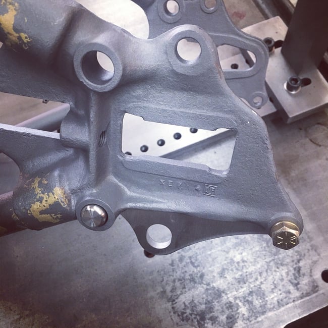 W/G Juice drum brake bracket