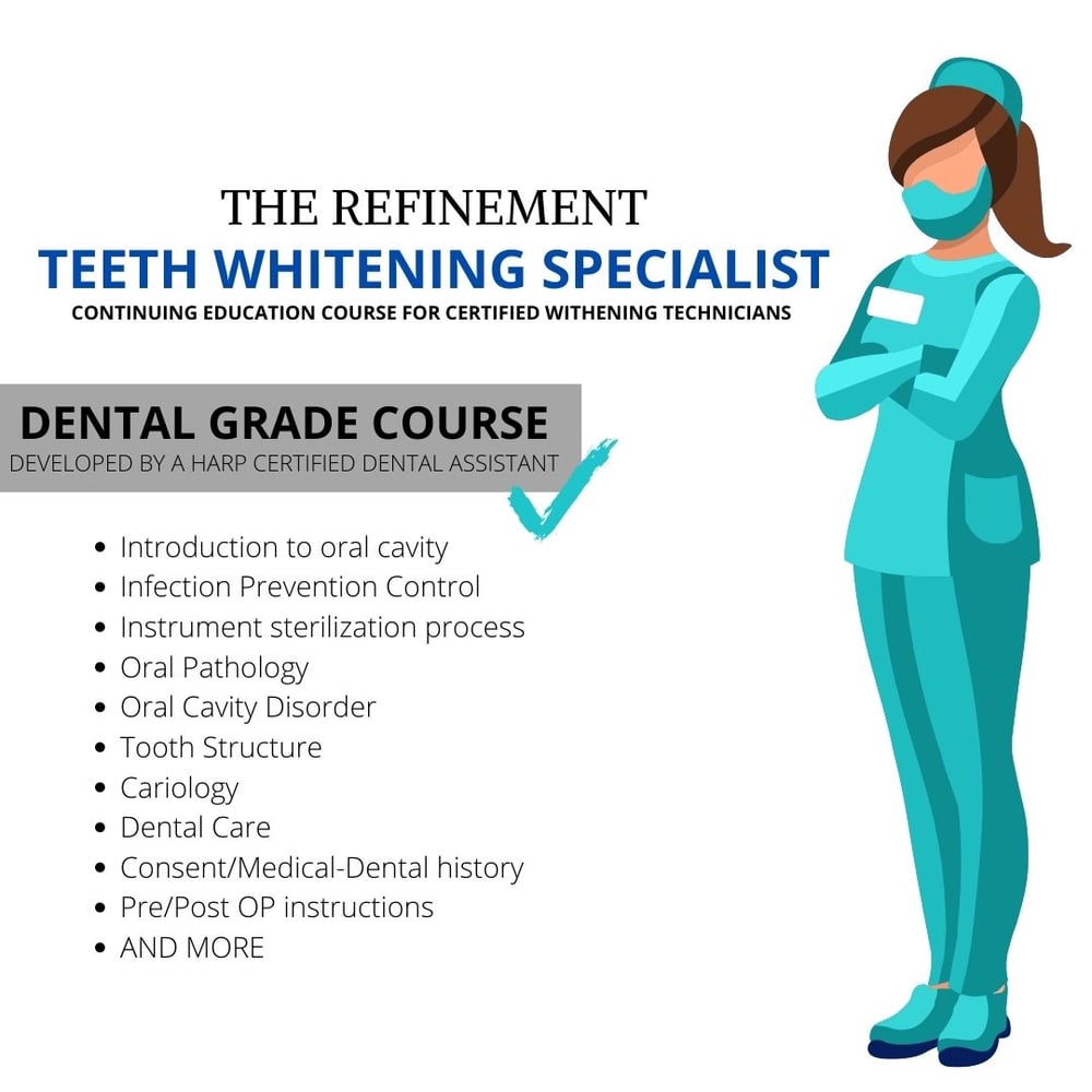 Image of CONTINUING EDUCTION FOR TEETH WHITENING TECHNICIANS