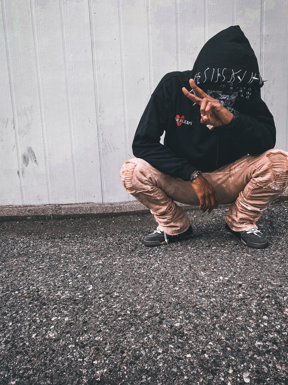 Tragedy Spiked Hoodie