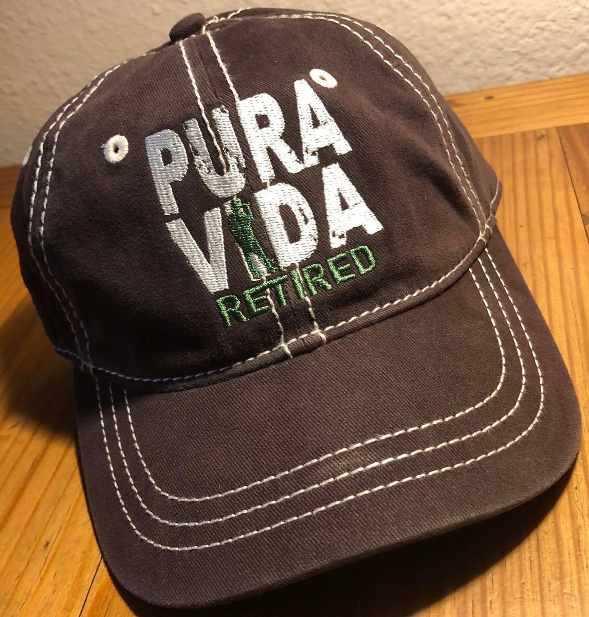 PURA VIDA RETIRED ~ HATS  OLD PATROL HQ / FIERCE 5%
