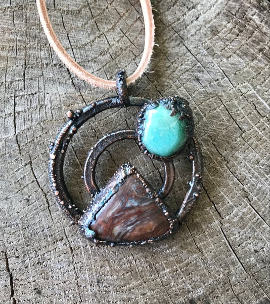 Image of Mountain Moon Pendant #2