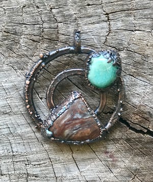Image of Mountain Moon Pendant #2