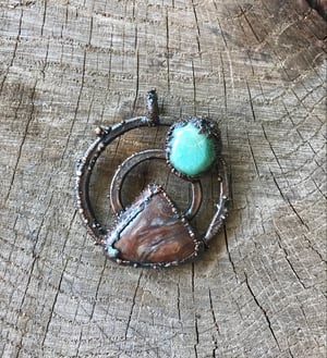 Image of Mountain Moon Pendant #2