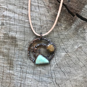 Image of Mountain Moon Pendant #1