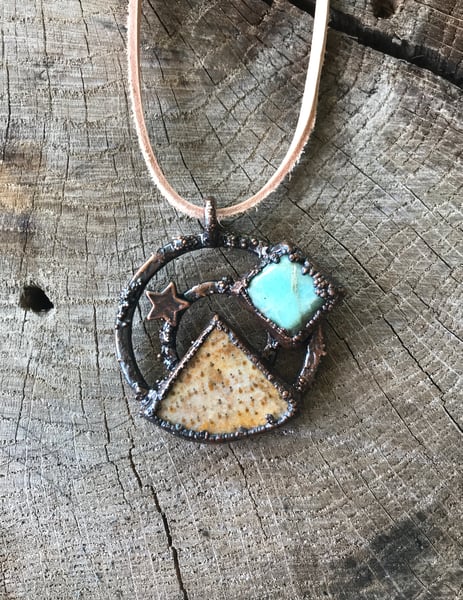 Image of Mountain Moon Pendant #3