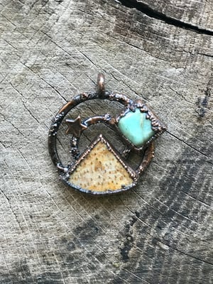 Image of Mountain Moon Pendant #3