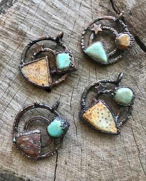 Image of Mountain Moon Pendant #4