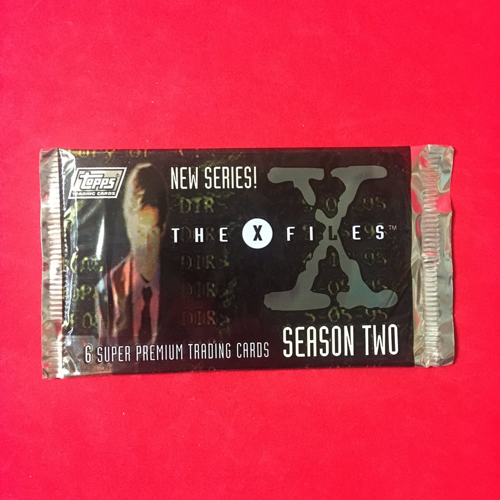 X-files Trading Card pack