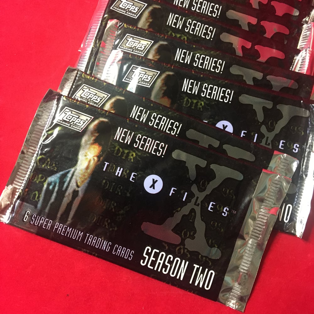 X-files Trading Card pack