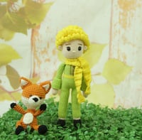 Little Prince and the fox art doll