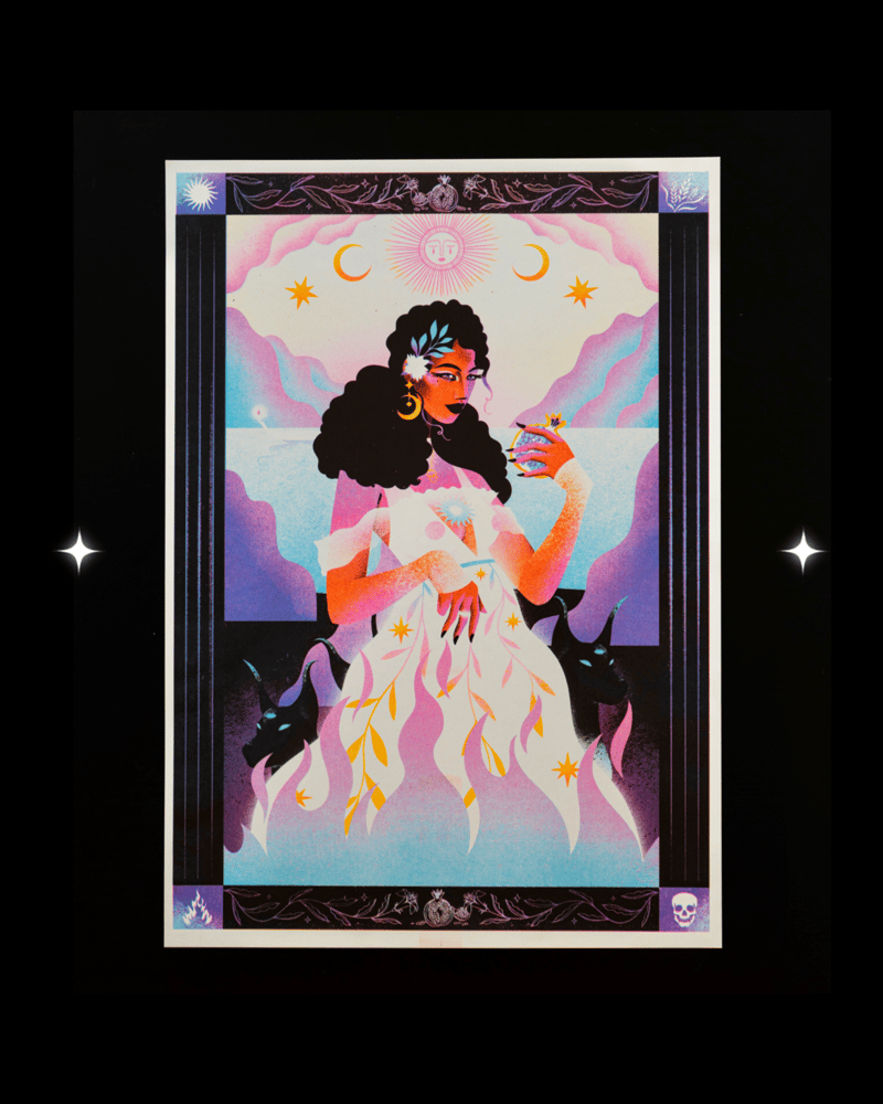 Image of RISO A3 ✸ Perséphone ✸