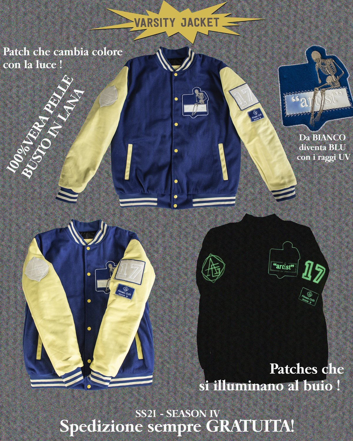 Image of ARTIST VARSITY JACKET