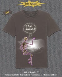 Image 2 of RESTOCK STAY AWAKE!! VINTAGE - Tee glow in the dark