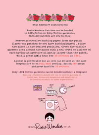 Image 3 of Paisley Iron-on Patch