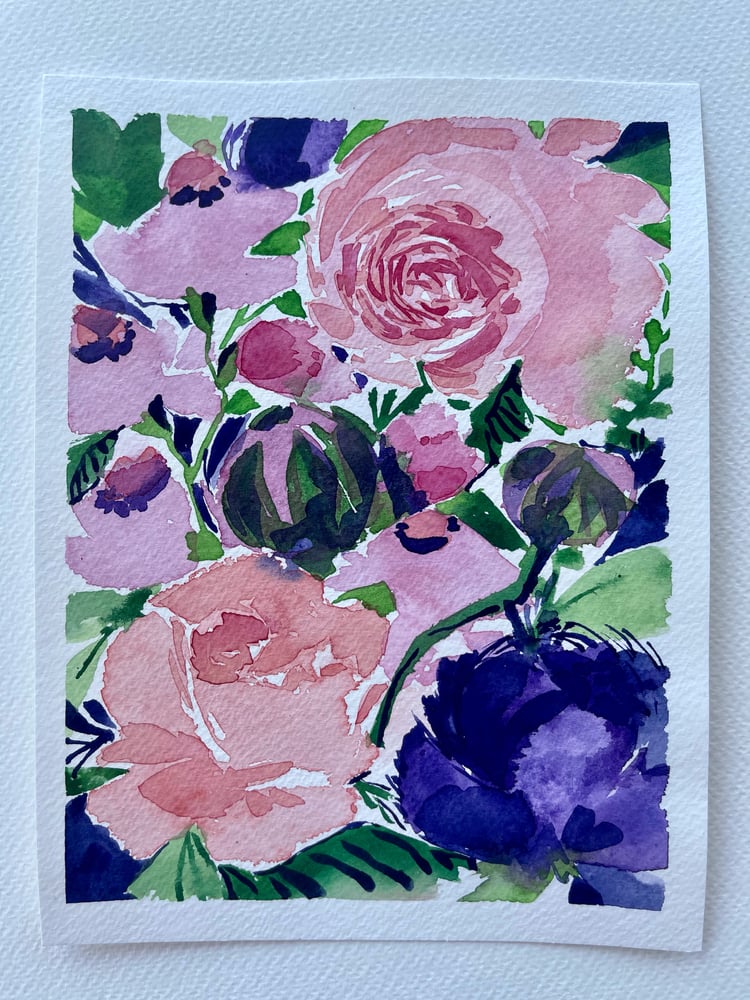 Image of 23/100 Day Painting Challenge - Original Watercolor Painting
