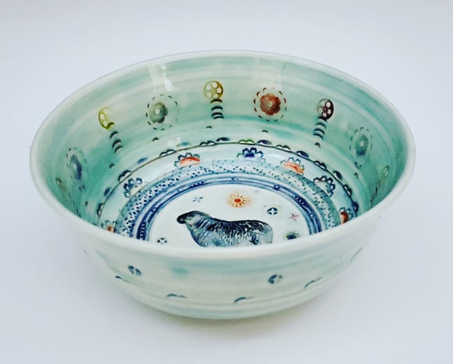 Sheep Porcelain Dish