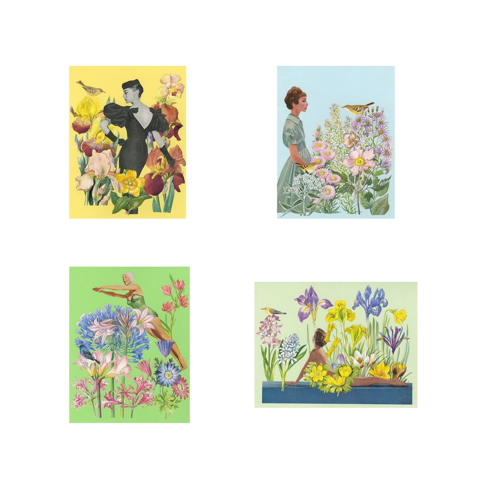 Image of Garden Ladies. Note Cards.