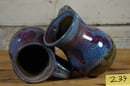 Image 1 of Blue Purple Funky  Mugs, set of 2