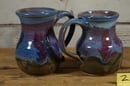 Image 3 of Blue Purple Funky  Mugs, set of 2