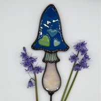 Image 2 of Dark Blue Bluebell Mushroom Plant Buddy 