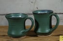 Image 2 of Green hourglass mugs, set of 2