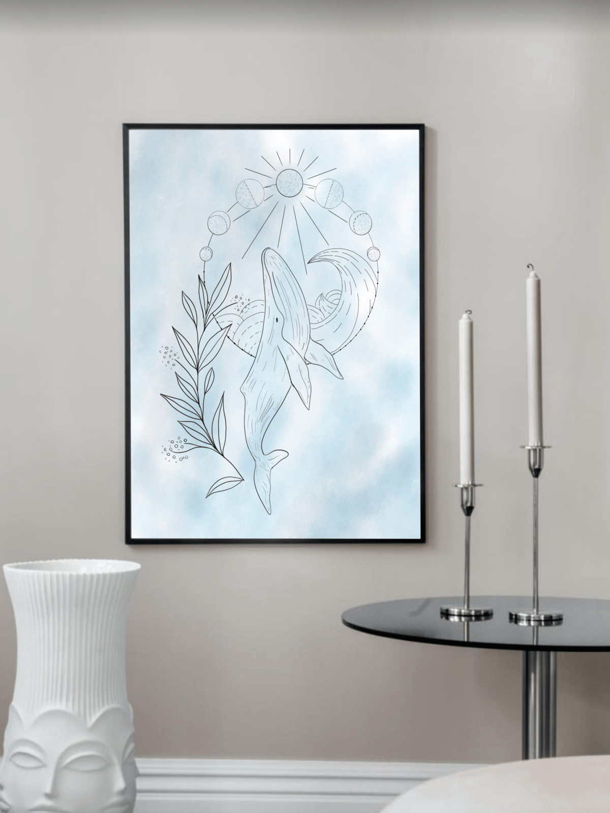 Image of Whale Poster