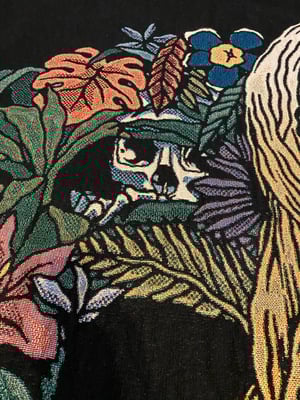 Image of Rose of Paradise woven blanket PREORDER