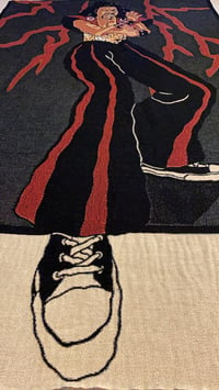 Image 2 of The Shogun Of Harlem woven blanket